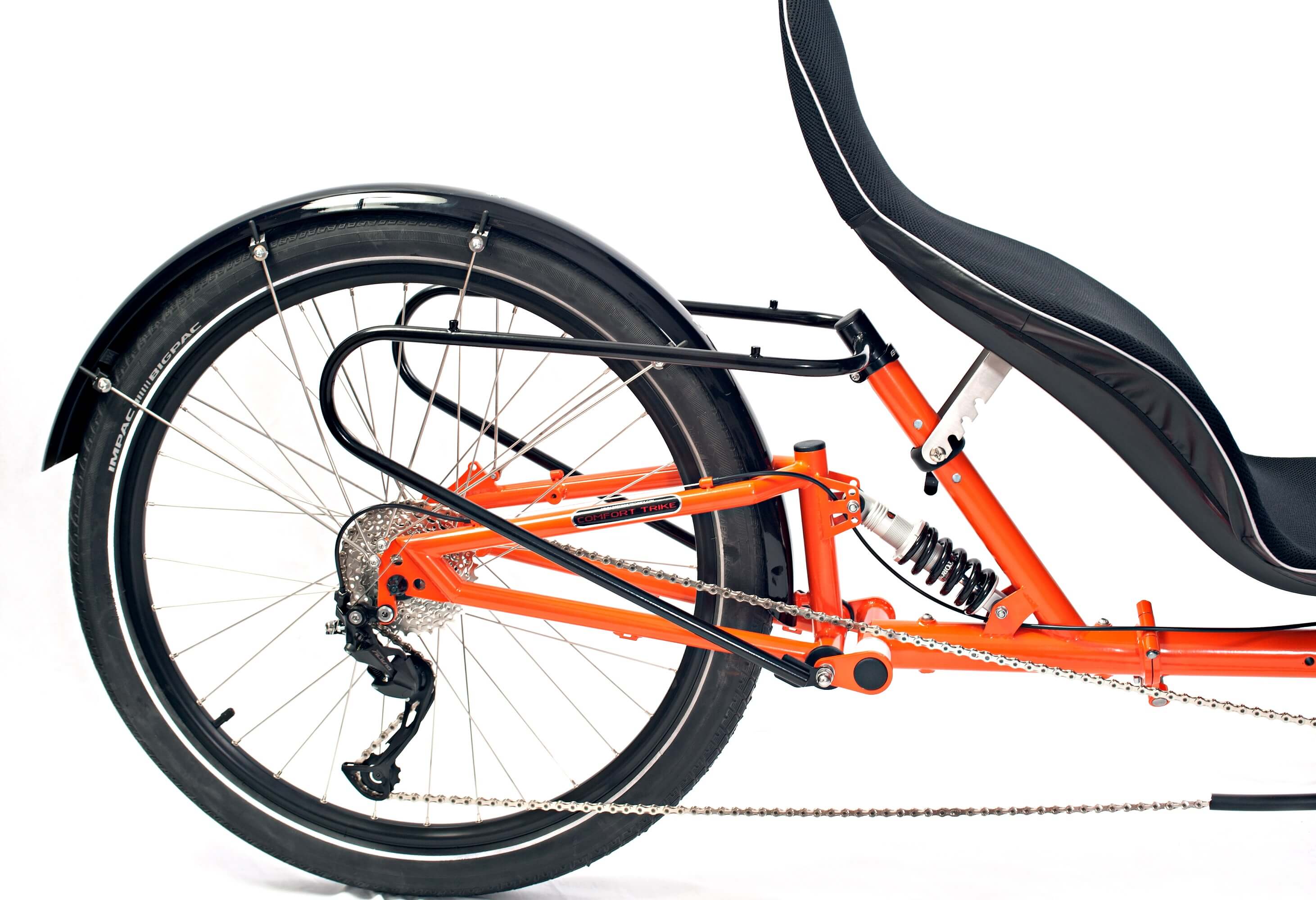 Recumbent trike suspension on sale