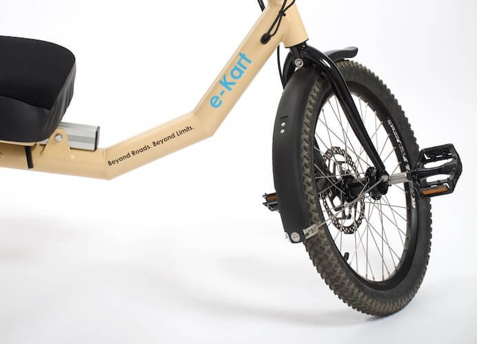 SpecBikeTechnics e-KART 3x20 rear suspension