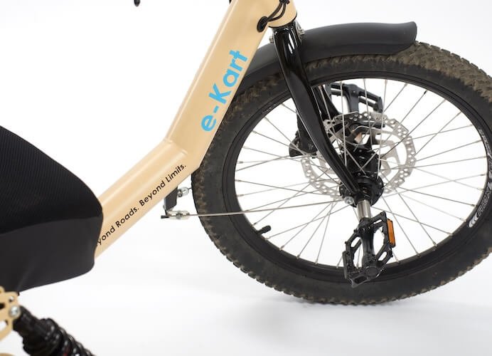 SpecBikeTechnics e-KART 3x20 rear suspension