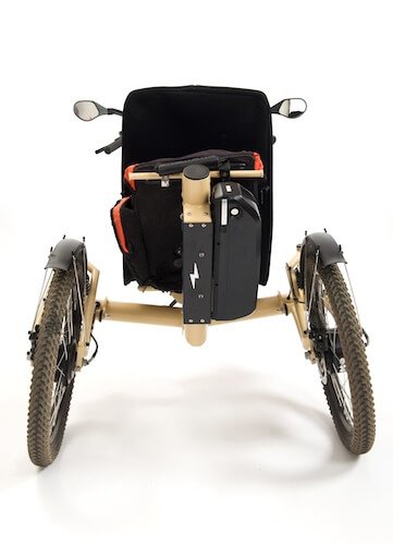 SpecBikeTechnics e-KART 3x20 rear suspension